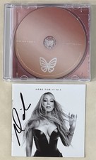 SIGNED AUTOGRAPH Mariah Carey Here For It All CD Cover Book & CD BAS Beckett COA