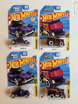 Hot Wheels Chill Mill Treasure Hunt Decidedly Go Ball Lot Of