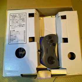 Sega Saturn HST-0004 Console Set Gray with BOX controller JP