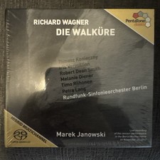 Richard Wagner Die Walk re MAREK JANOWSKI PENTATONE 4 SACD BOX NEW SEALED Ptc407