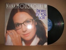 LP: NANA MOUSKOURI - Die Welt ist voll Licht (Philips 9120086) 1976 D