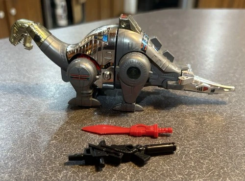 Sludge Vtg 1985 G1 Transformers Hasbro Action Figure Dinobot Brontosaurus Takara
