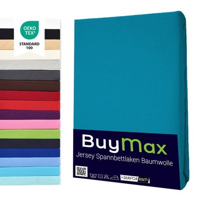Topper Spannbettlaken Jersey Baumwolle Bettlaken Spannbetttuch Boxspringbett