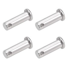 Single Hole Clevis Pins - 10mm X 30mm Flat Head 304 Stainless Steel Link Hing...