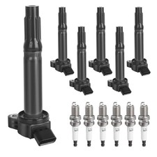 Ignition Coil Pack Spark Plugs Replacement for 3.5 V6 Toyota Sienna Avalon Camry