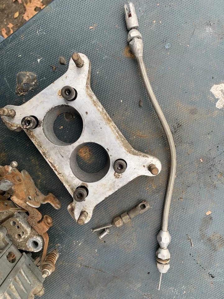 Conversión de carburador Holley Toyota Landcruiser FJ40 FJ55 1967-1974 usado Foto 3 de 4