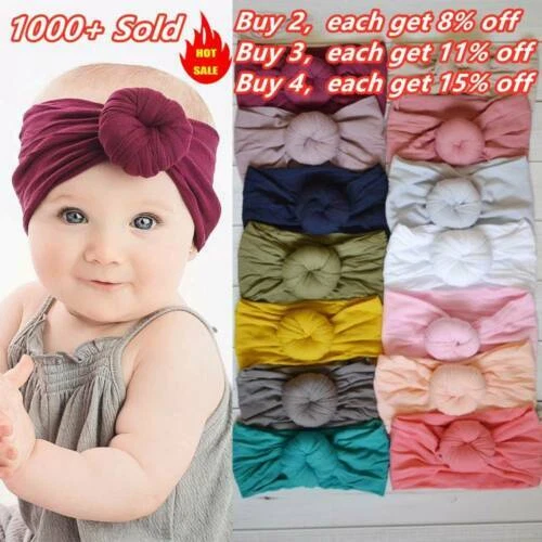 Cotton Baby Headbands