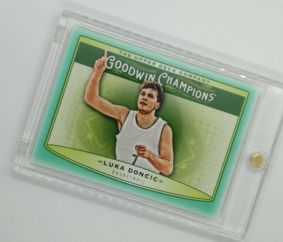 Raro: 2019 Upper Deck Goodwin Champions Turquesa Luka Doncic Rookie #80 Foto 2 de 3
