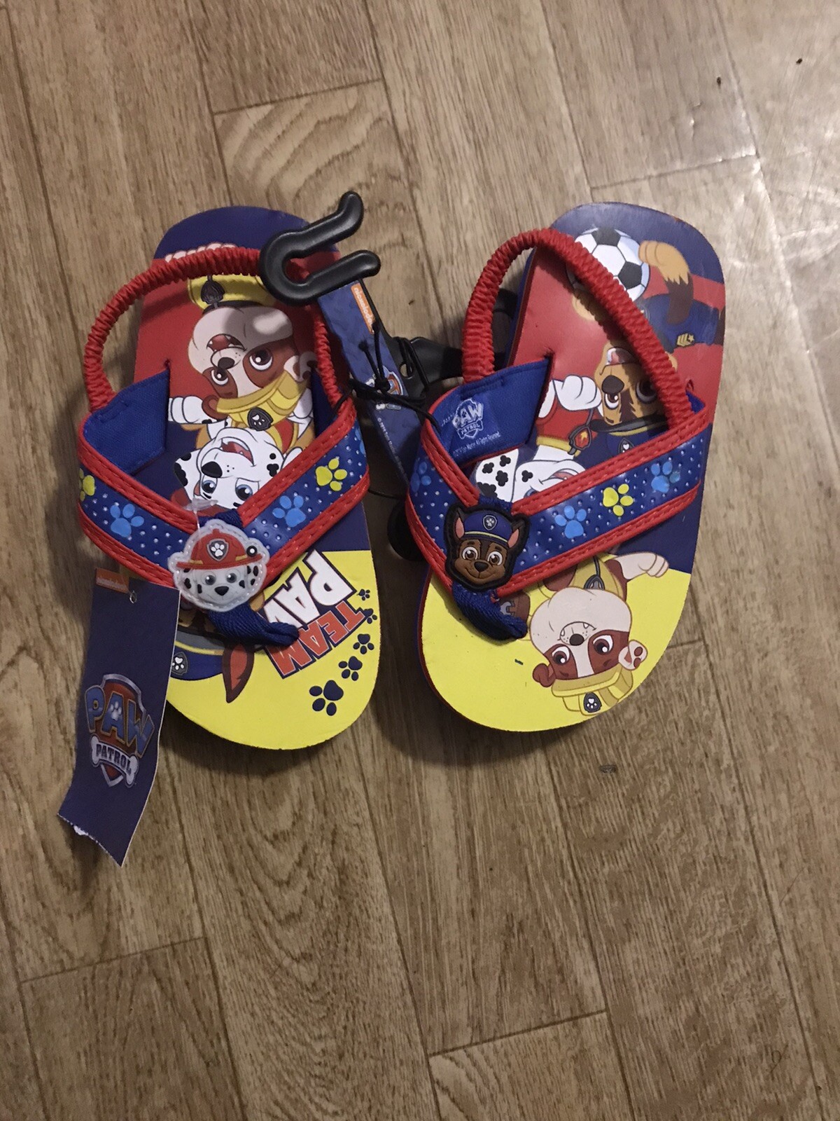 Paw Patrol Boys Flip Flops Toddler Boy Sandals/size 78 NWT eBay