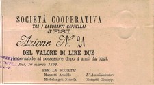 062 AZIONE SOCIETA' COOP. BETWEEN JESI CHAPLAIN WORKERS - (UNTRACEABLE)