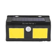 Waterproof Solar Power PIR Motion Sensor Wall Light Outdoor Garden Lamp US