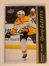 21-22 UD Series 2 Young Guns #483 Frederic Allard Nashville Predators 