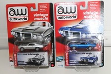 TWO Auto World 1969 Pontiac Firebird Trans Am 2017 Limited Edition 1 of 1672