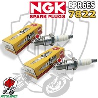 2 NGK BPR6ES ZüNdkerzen Gas Gas Pampera 320 1998