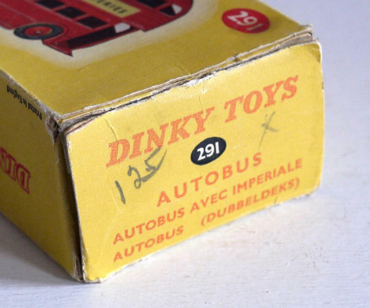 Lot 21 - A Dinky Toys 29c Double Deck Bus Trade Box