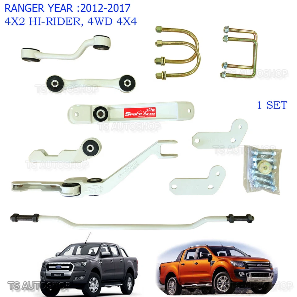 Fits Ford Ranger T6 4x4 2012 2017 Rear Stabilizer Sway Anti Roll Space Arm Bar Foto 2 de 4