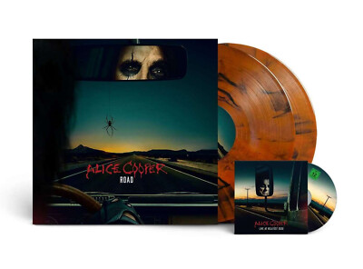 ALICE COOPER Road - 2LP / Orange Marbled Vinyl + DVD (2023)