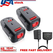 18V HPB18 Battery OR Charger For BLACK DECKER NI-Mh 4.8Ah HPB18-OPE 244760-00 US