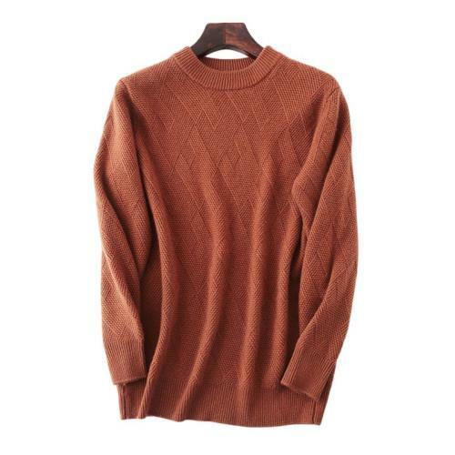 Mens Cashmere Crew Neck Pullover 