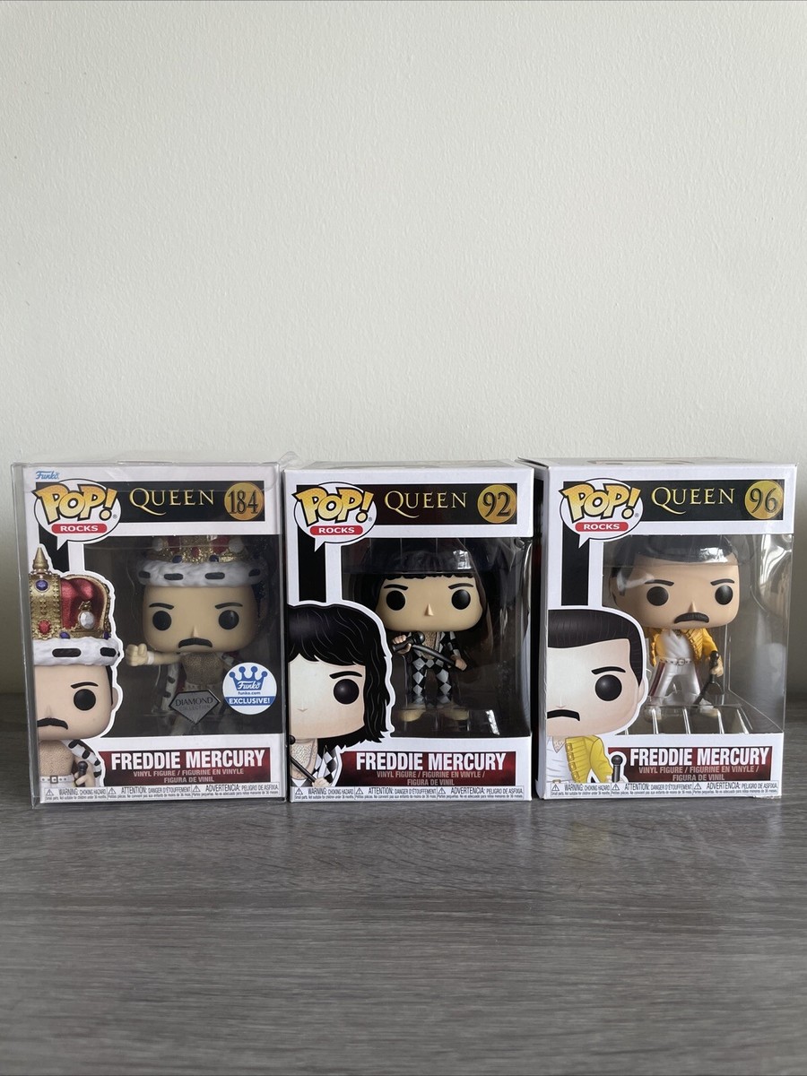 Queen Freddie Mercury POP 92 96 セット Freddie Mercury Funko Pop Set #92 #96 #184 | eBay