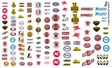 Gofer Racing Decals 11006 1/24 Decals - Sponsor Sheet