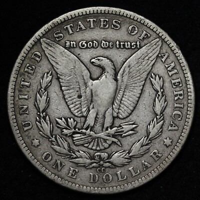 1890-CC Morgan Silver Dollar VF E361 ZXCNM | eBay
