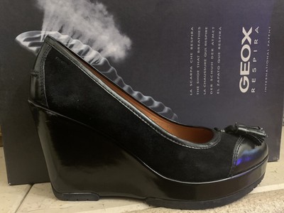 Decolletté Scarpa Geox Donna nera Con zeppa, 36 | eBay