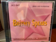 SUPERSTAR KARAOKE VIDEO CD VCD 841 BRITNEY SPEARS MULTIPLEX 12 TRACKS
