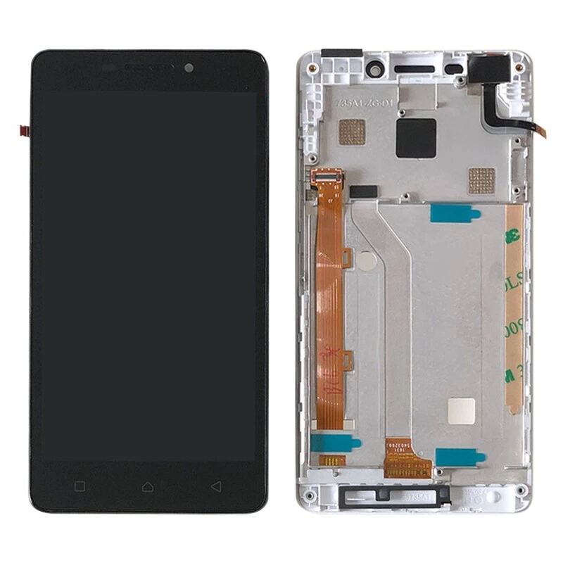 OEM LCD Screen for Lenovo Vibe P1m P1ma40 P1mc50 Digitizer Full Assembly + Frame - Image 3 of 4