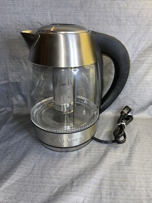 Chefman 1.8L Digital Precision Electric Kettle with Tea Infuser