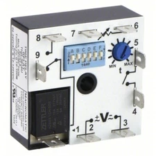 MACROMATIC Multi-Function Encapsulated Timing Relay: Surface Mounted, 12 to 125V