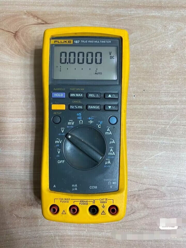 Used Fluke 187 TRMS Industrial Logging Multimeter Free Shipping | eBay