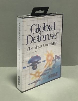 New Sealed Global Defense The Mega Cartridge - Sega