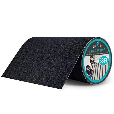 NO BRAND Lifegrip Anti Slip Traction Tape, 12 Inch x 38 Foot Friction Tape - Best Grip,.