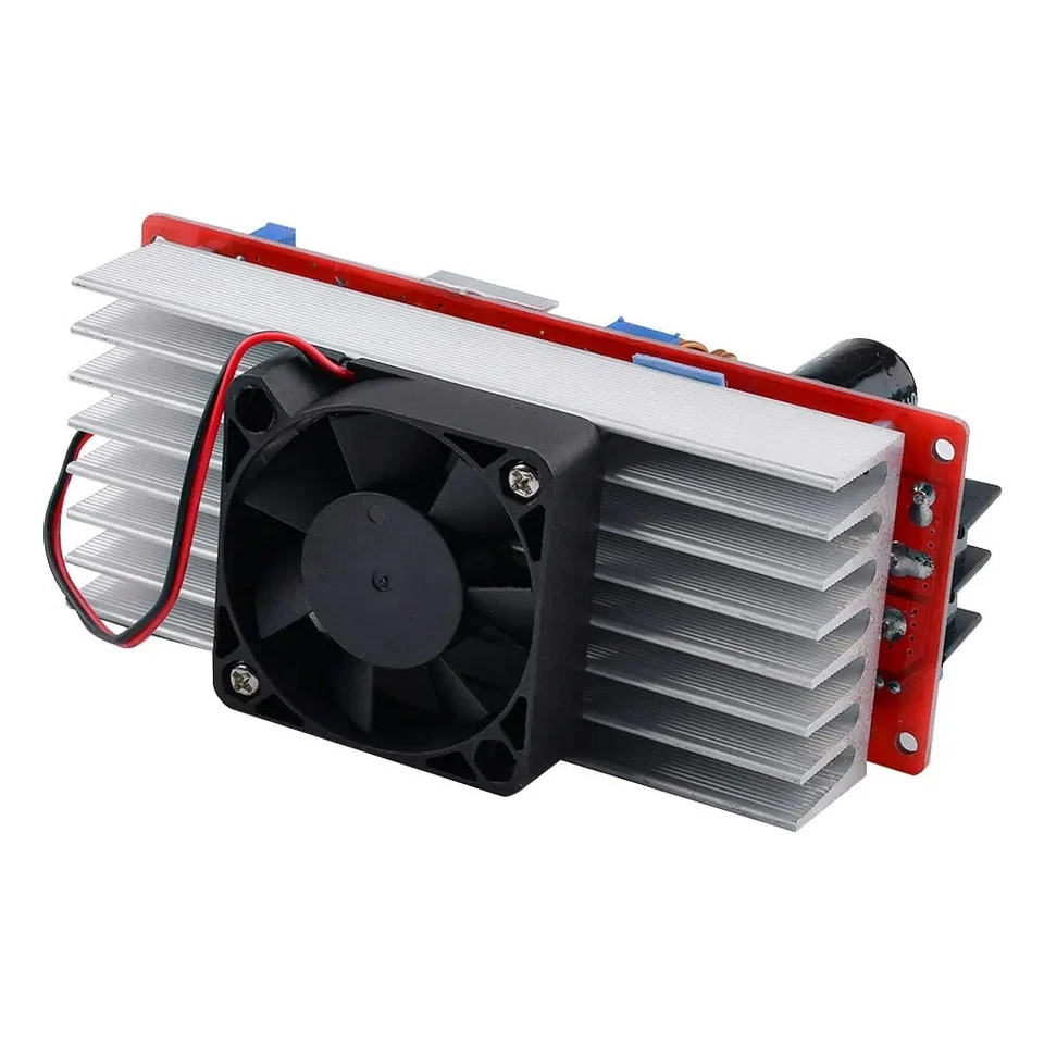 Módulo de fonte de alimentação ajustável 1800W 40A DC-DC 10-60V Boost 12-90V - Imagem 4 de 4