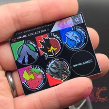 Beyblade X CX Stickers | Beyblade Through the Generations