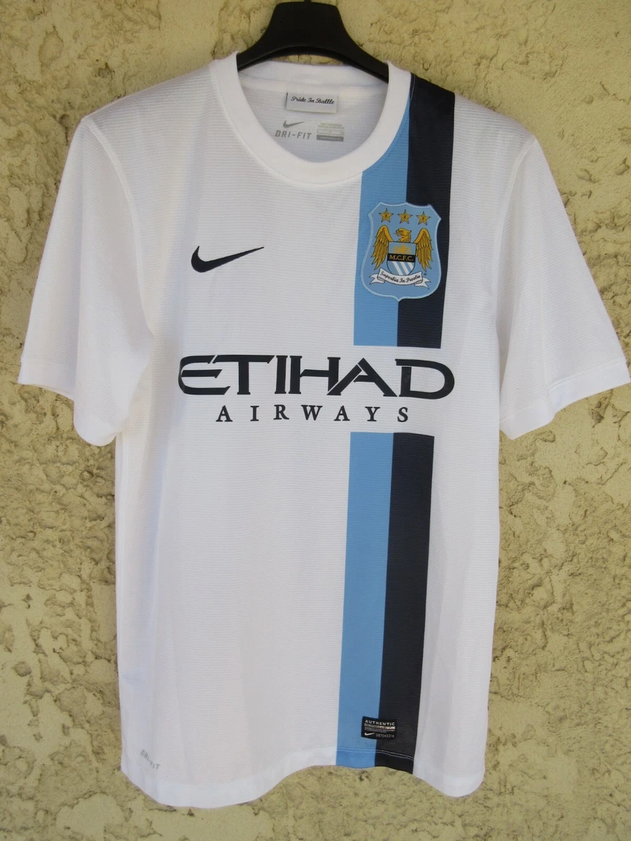 Maillot MANCHESTER CITY 2014 NIKE shirt jersey 3rd football collection S