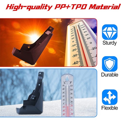 For 2019-2023 Toyota RAV4 Front and Rear Mud Flaps Molded Splash Guards Set of 4 - Foto 4 di 12