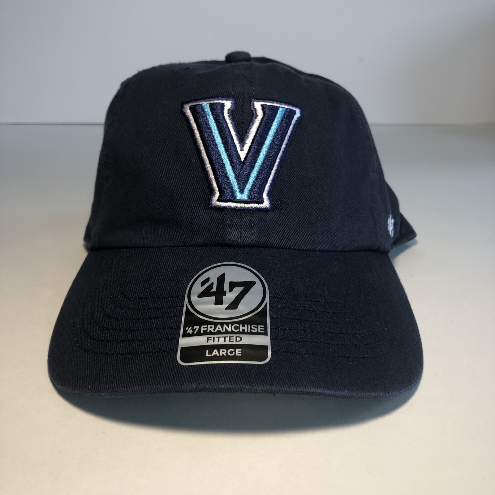 Villanova Hat 47 Brand Franchise Fitted Cap Men’s Large Navy Blue Wildcats