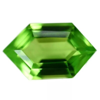 Peridot Green Fancy Shape 8-10Ct Natural Rare Loose EGL Certified Gemstone