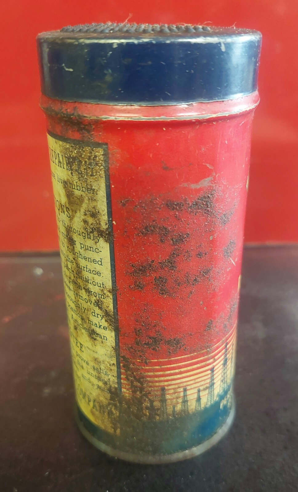 Vintage SKELLY OIL TUBE REPAIR KIT CAN TIN SERVICE STATION ACCESSORY eBay