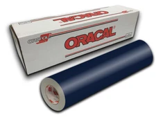 12" X 4ft - Deep Sea Blue Oracal 651 Craft & Hobby Cutting Vinyl Roll