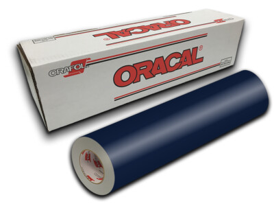 12'' X 4ft - Deep Sea Blue Oracal 651 Craft & Hobby Cutting Vinyl Roll