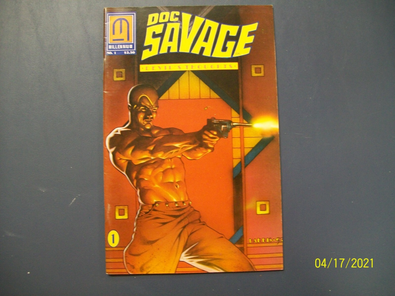 Doc Savage Devils Thoughts #1 by Millenium Comics in Very Fine Condition