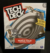 TECH DECK BUILD- A-PARK WORLD TOUR SQUARE ROBERT-BAJAC’ SIGNATURE BOARD I:PLANB