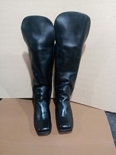 Civil War Cavalry Boot American civil war boot black leather Stove type