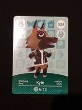 KYLE ANIMAL CROSSING AMIIBO SERIES 1 CARD #024 TRACKED AU POST geniuine
