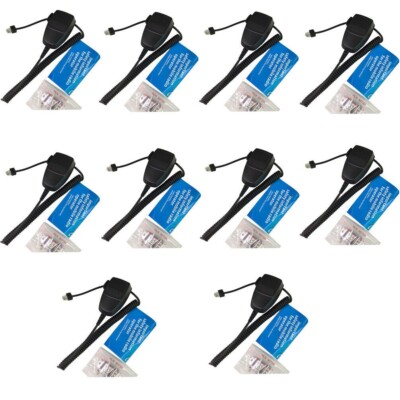10PCS 8Pin Car Mobile Radio Microphone for Motorola GM300 GM338 GM950 HMN3596A