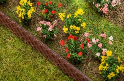 181272 Faller HO 1:87, Hibisken 18 Stück, für den perfekten Garten,GMK Modellbau