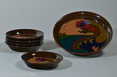 Einzigartige JUGENDSTIL UNTERSETZER   GOUDA Estie & Co Plateelbakkerij Keramik